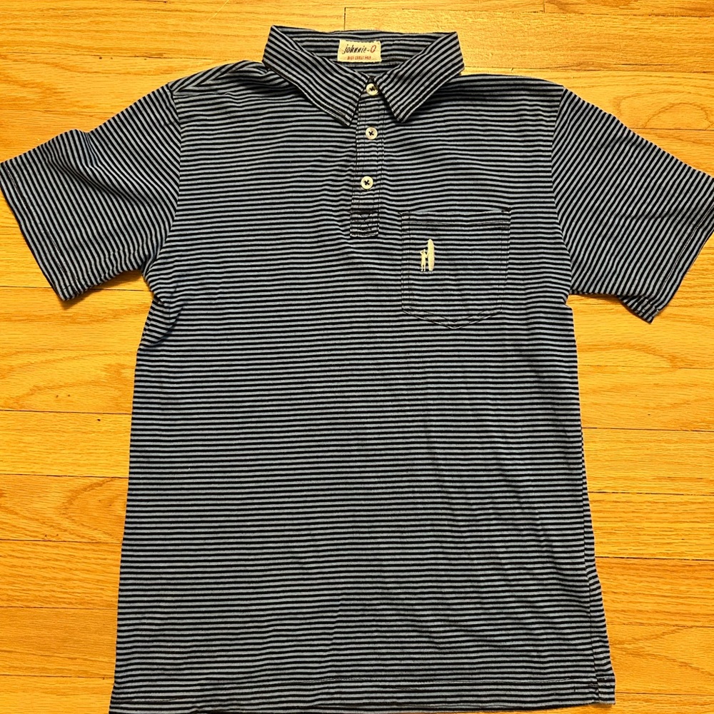 Johnnie-o polo shirt sz 10 - Picture 4 of 5